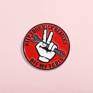 Charming Metal Pin Badge by Topboring