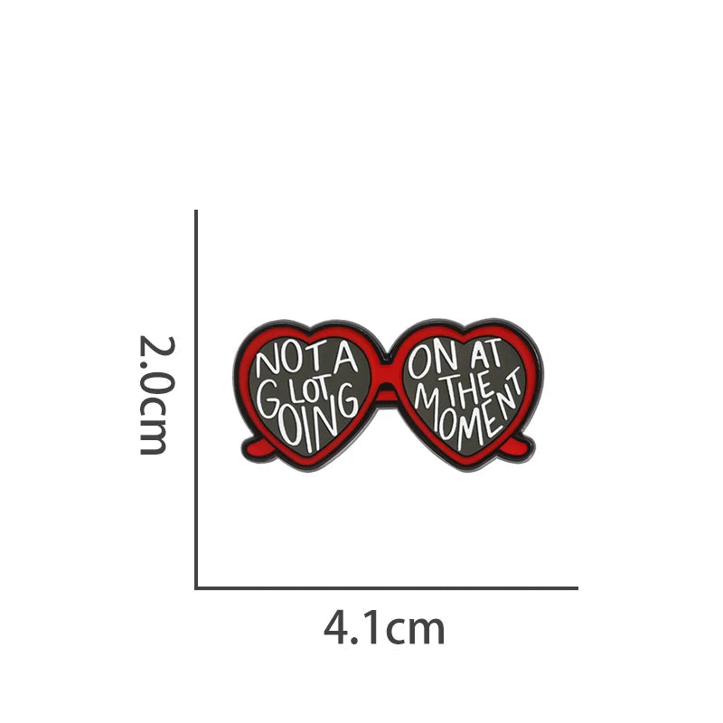 Cool Cute Cartoon Metal Pin Hard Enamel Pin Badge Alt3