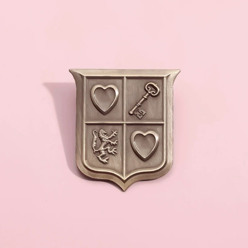 Retro Metal Pin Badge by Topboring