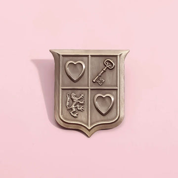 Retro Metal Pin Badge by Topboring