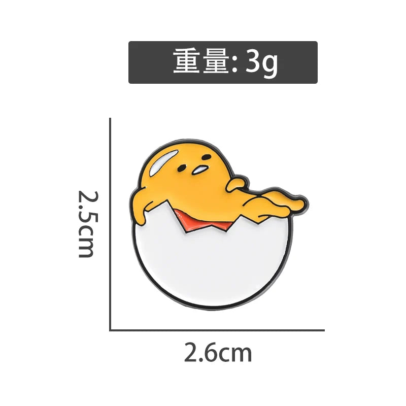 Quirky Cute Cartoon Metal Pin Metal Pin Badge V22