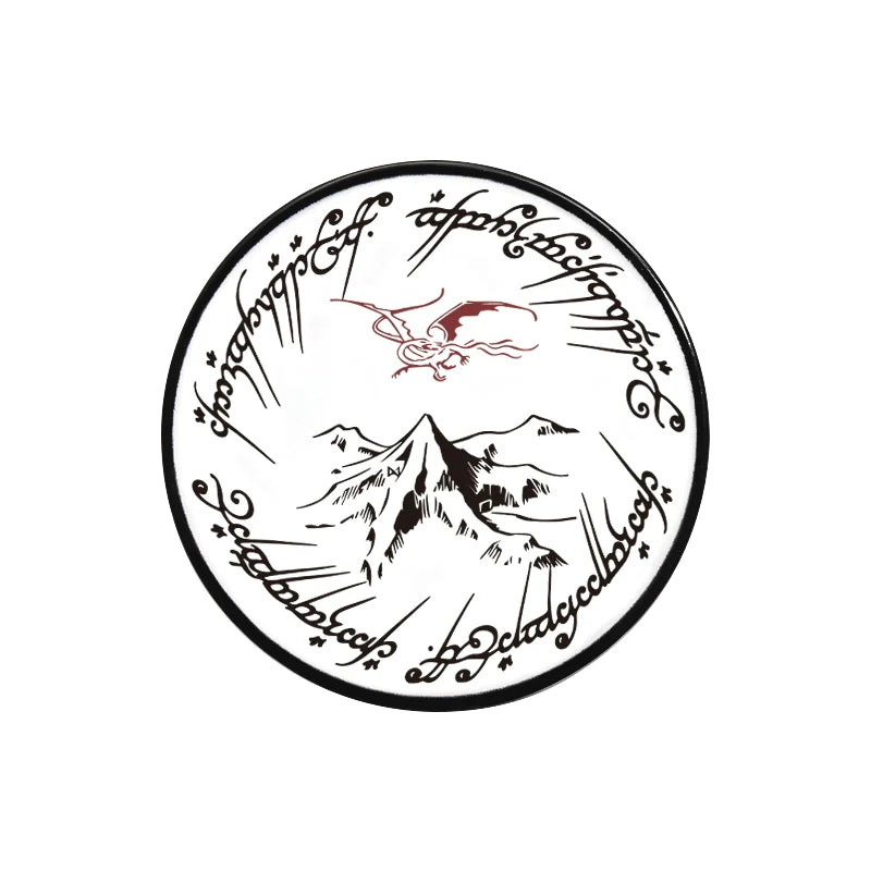 Stylish Metal Pin Badge by Topboring