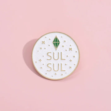 Cute Metal Pin Badge by Topboring