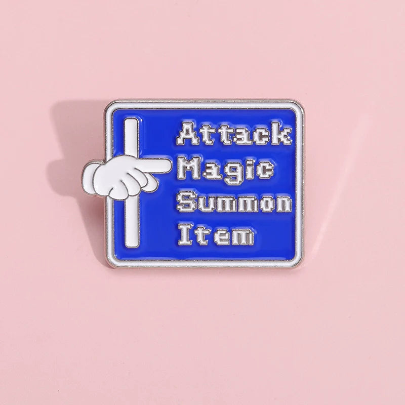 Kawaii Metal Pin Badge by Topboring