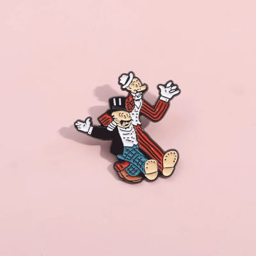 Cute Cartoon Metal Pin Badge by Topboring