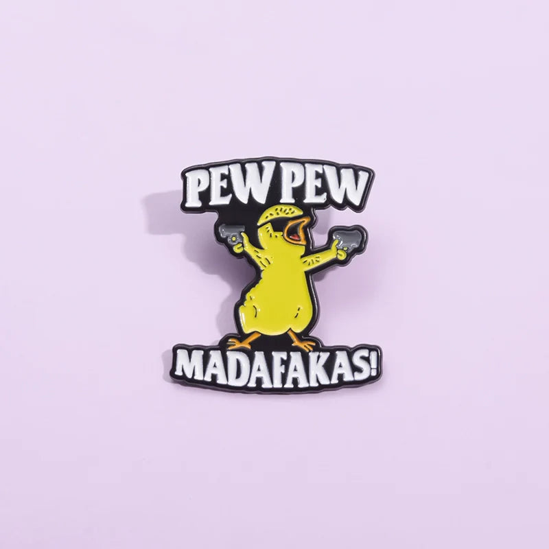 Cute Metal Pin Badge by Topboring