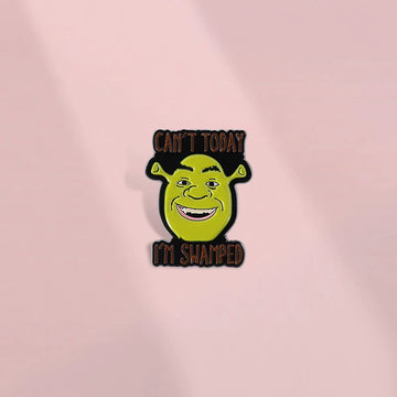 Cute Cartoon Metal Pin Badge by Topboring