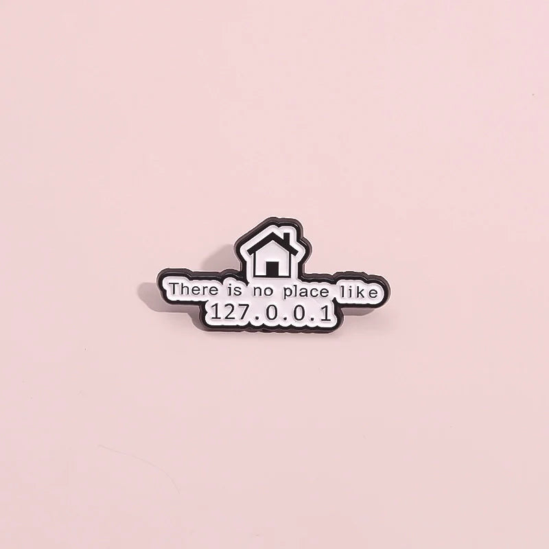Whimsical Metal Pin Badge by Topboring