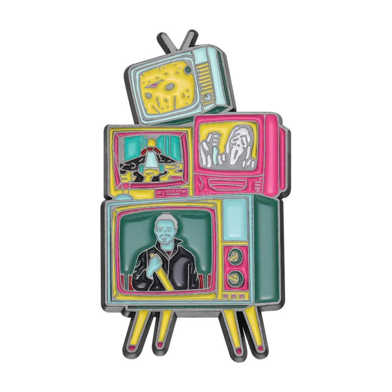Mini Metal Pin Badge by Topboring