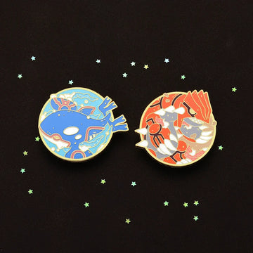 Mini Metal Pin Badge by Topboring