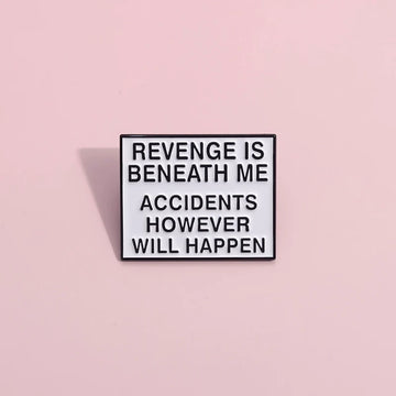 Mini Metal Pin Badge by Topboring