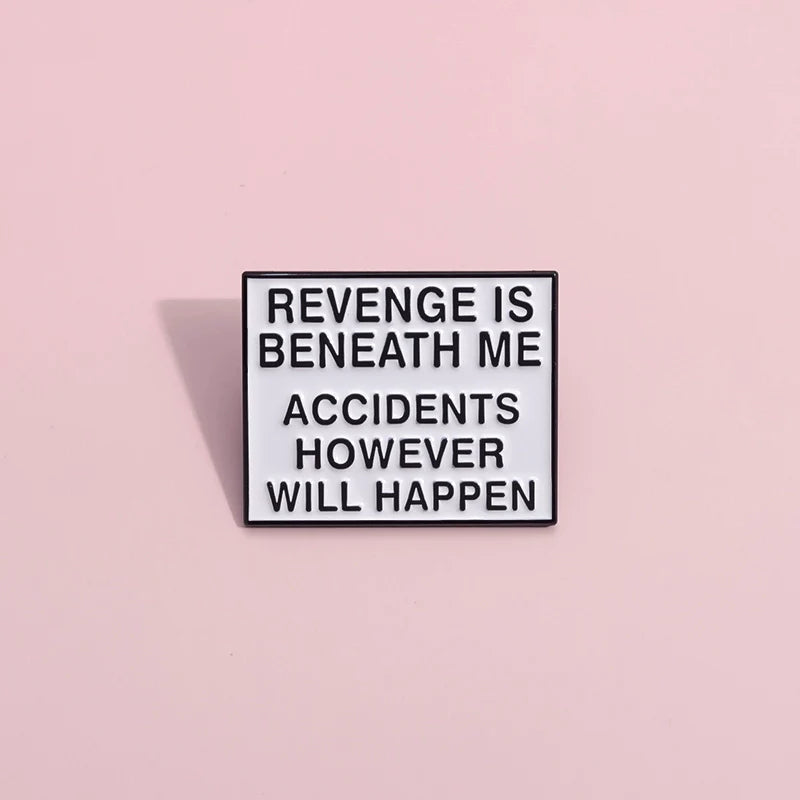 Mini Metal Pin Badge by Topboring