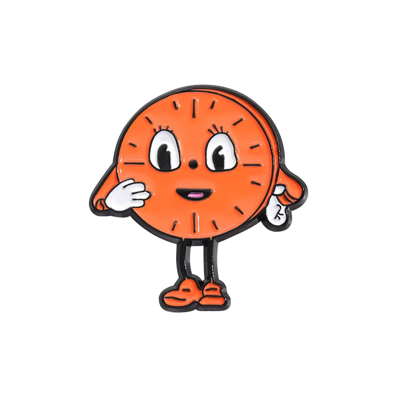 Cartoon Cool Metal Pin Badge Soft Enamel Pin Badge Set3