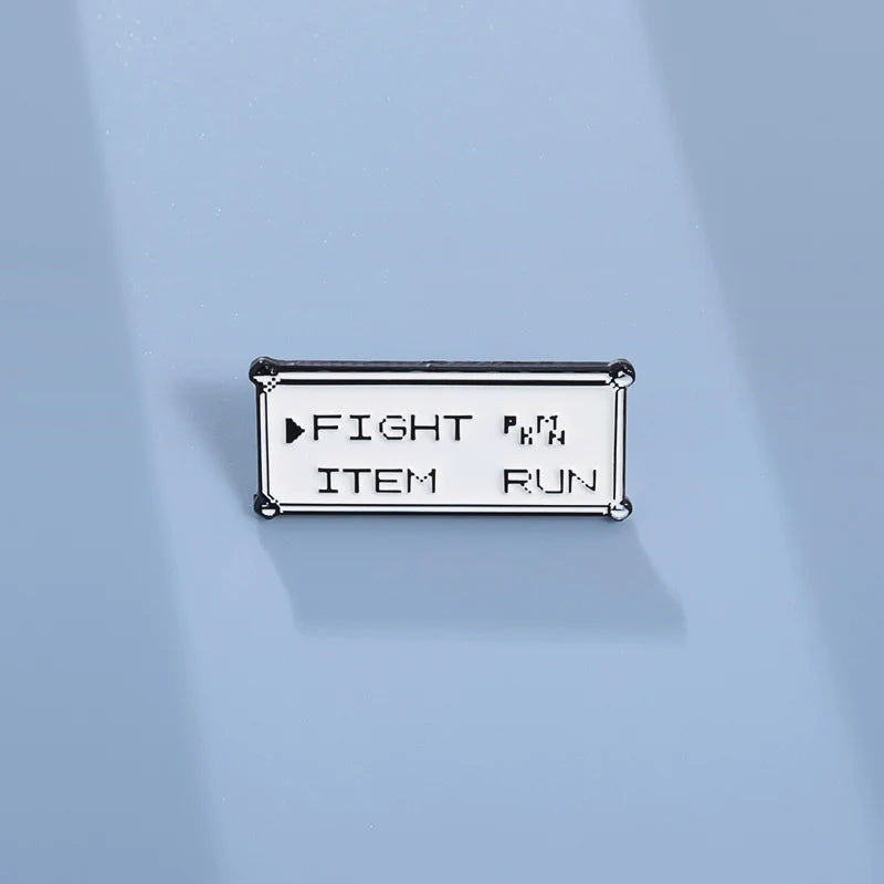 Mini Metal Pin Badge by Topboring