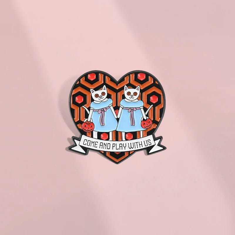 Cute Cartoon Pin Badge by Topboring