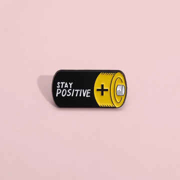 Elegant Cartoon Metal Pin Badge by Topboring