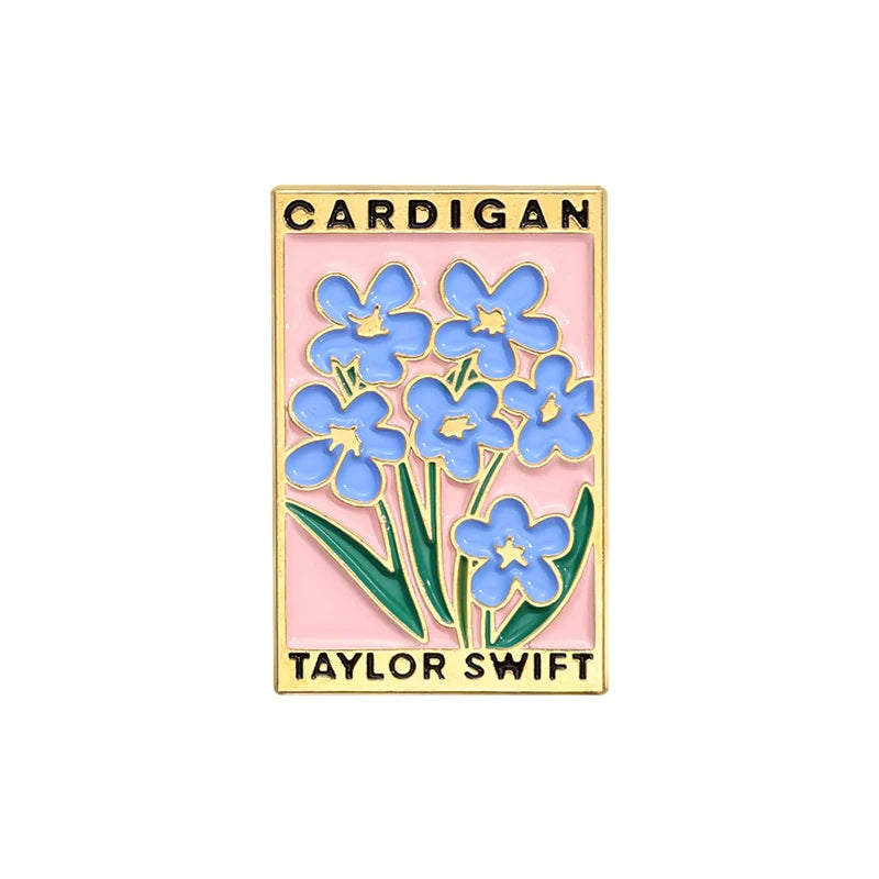 Playful Metal Pin Badge by Topboring