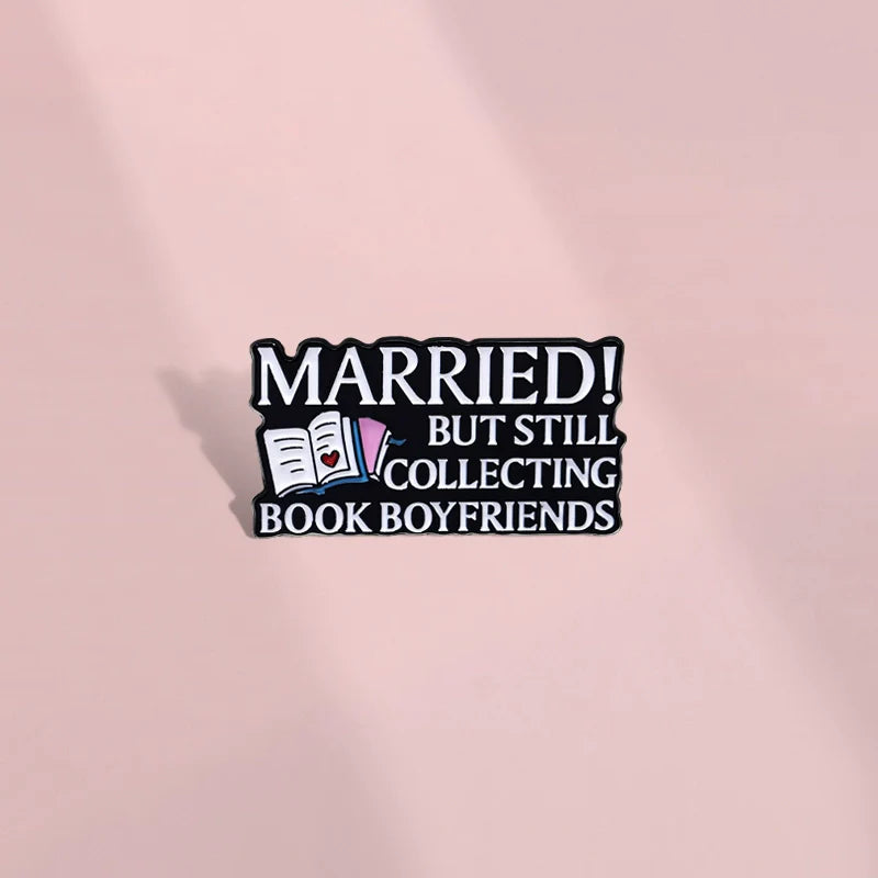 Quirky Heart Metal Pin Badge by Topboring