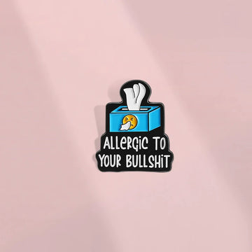 Stylish Cartoon Metal Pin Badge by Topboring