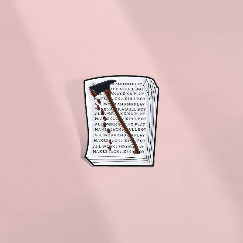 Funny Metal Pin Badge by Topboring