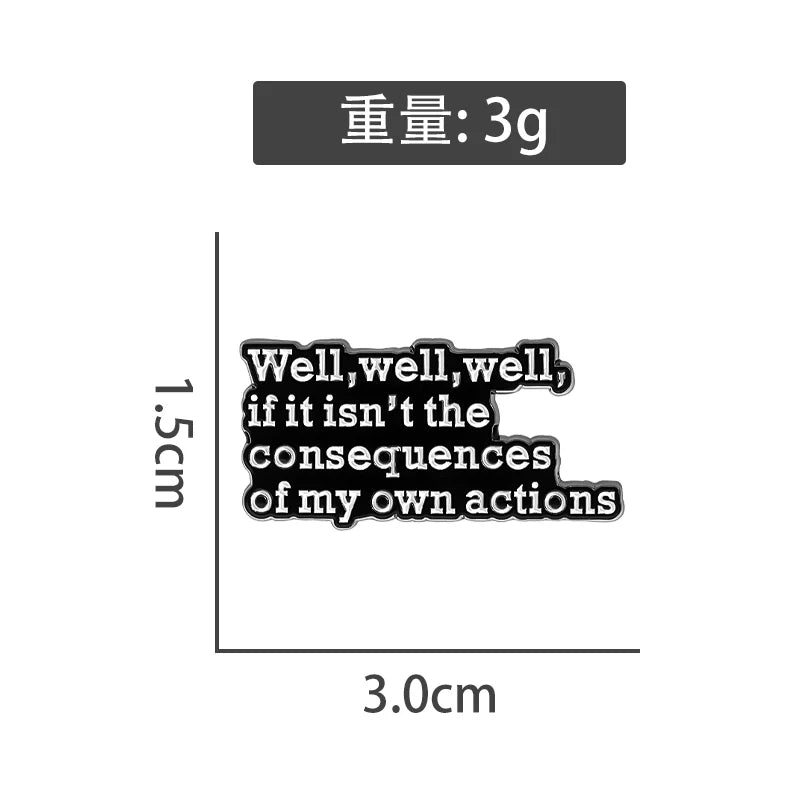 Charming Pin Badge by Topboring