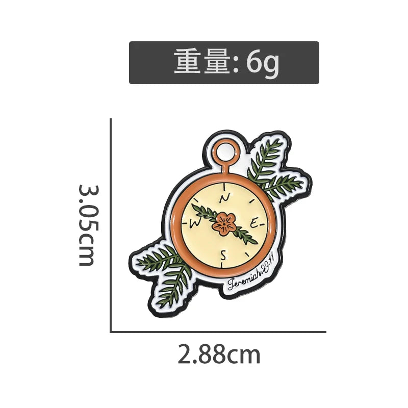 Quirky Cute Cartoon Metal Pin Metal Pin Badge Set2