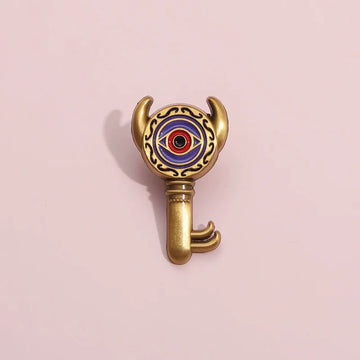 Elegant Metal Pin Badge by Topboring