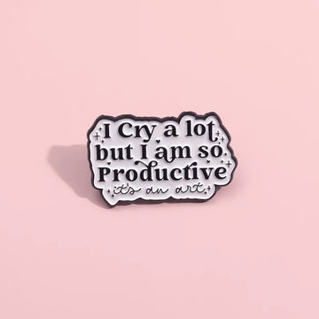 Charming Metal Pin Badge by Topboring