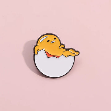 Cute Cartoon Metal Pin Badge by Topboring