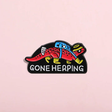Cute Sheep Metal Pin Badge by Topboring