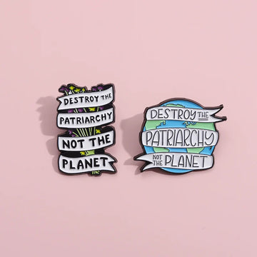 Stylish Metal Pin Badge by Topboring