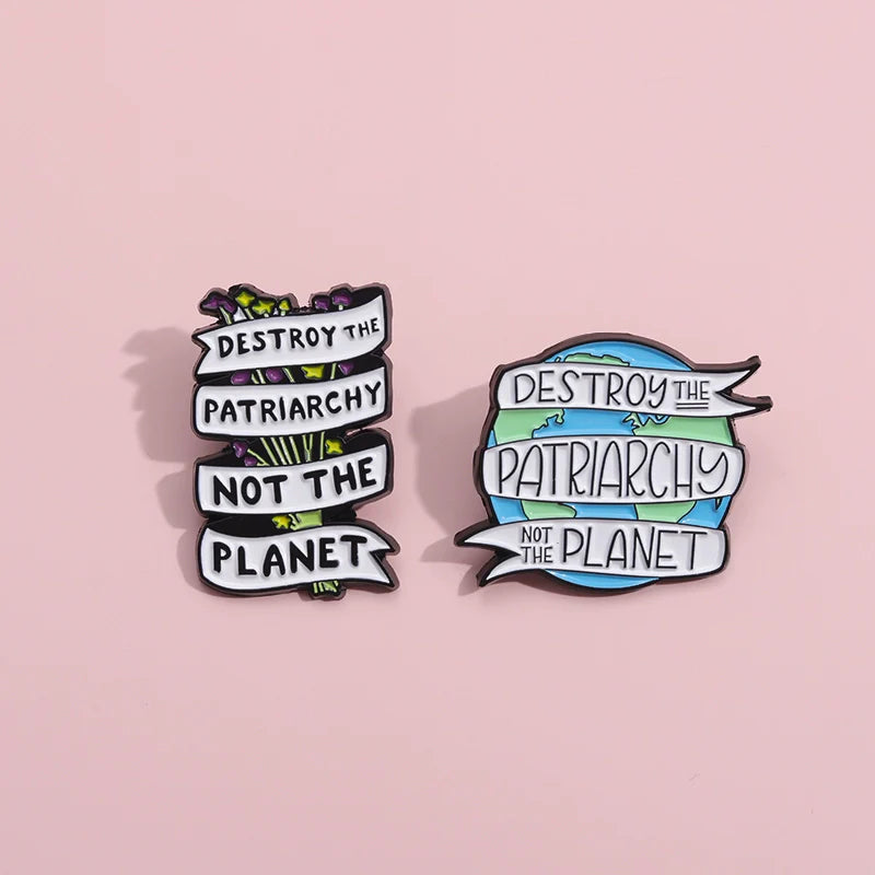 Stylish Metal Pin Badge by Topboring
