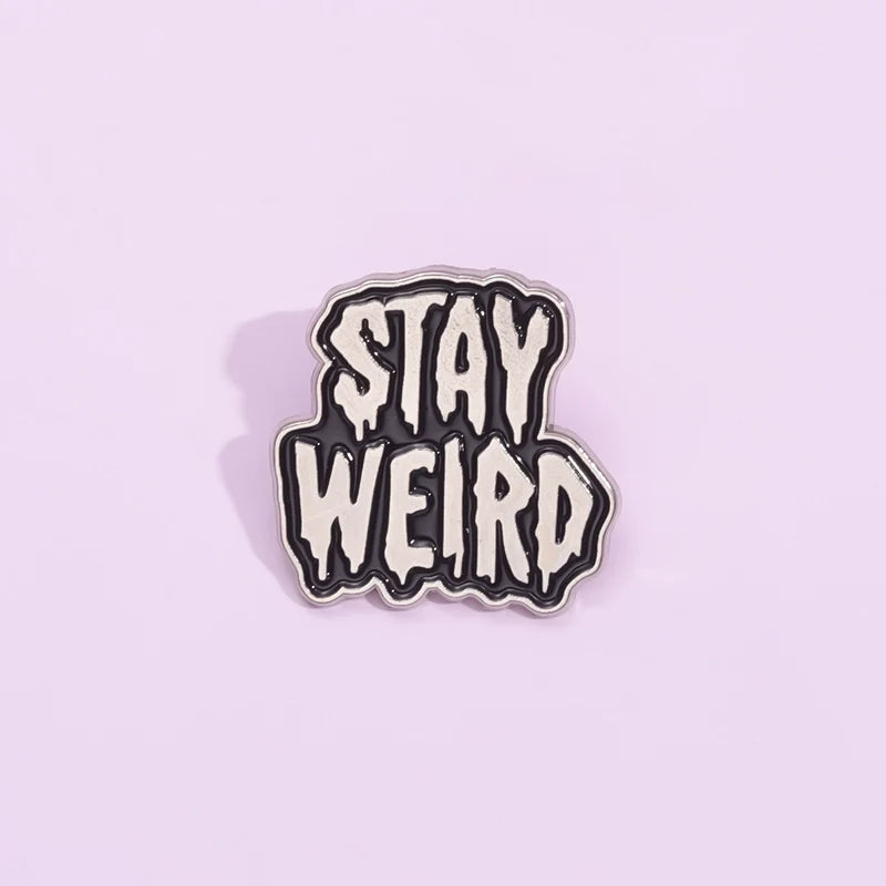 Cute Metal Pin Badge by Topboring