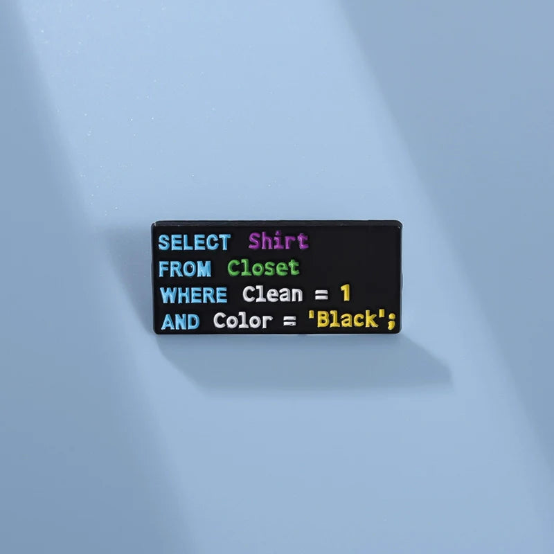 Whimsical Metal Pin Badge by Topboring