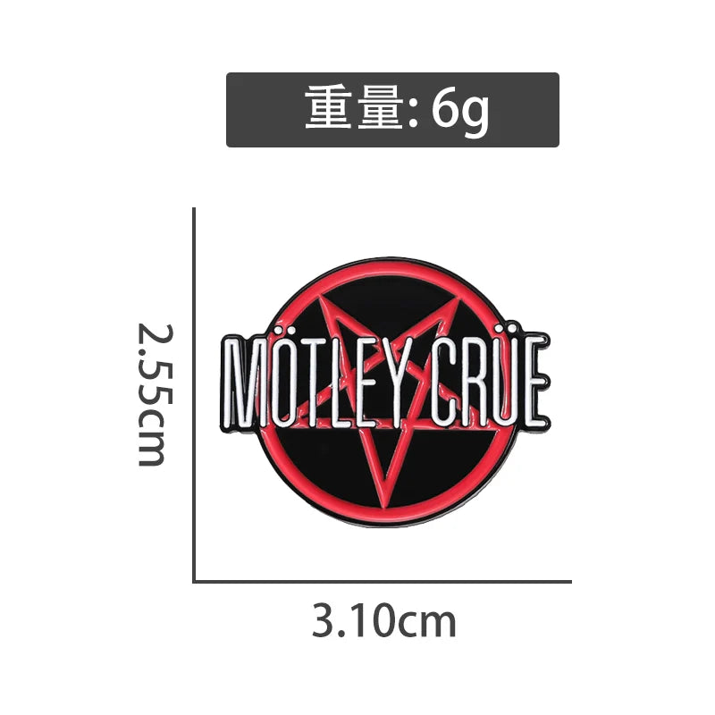 Playful Star Metal Pin Badge by Topboring