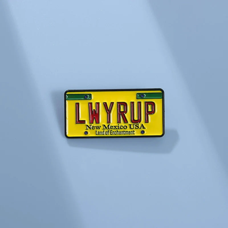 Quirky Metal Pin Badge by Topboring