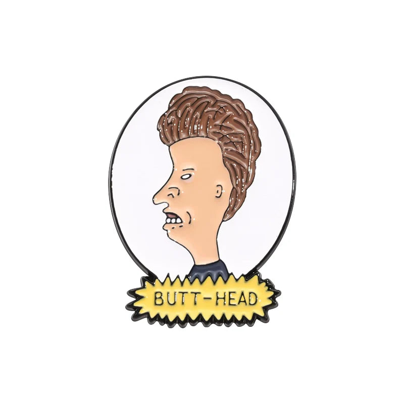 Stylish Cartoon Metal Pin Badge by Topboring