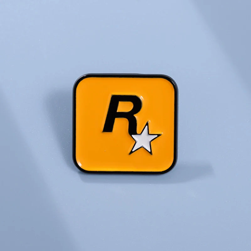 Mini Metal Pin Badge by Topboring