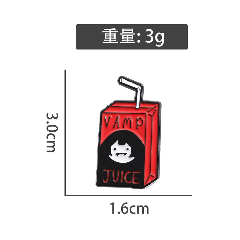 Cool Cute Cartoon Metal Pin Metal Pin Badge Edition2