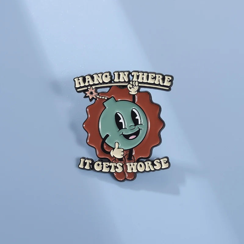 Cute Pin Badge by Topboring