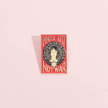 Quirky Metal Pin Badge by Topboring