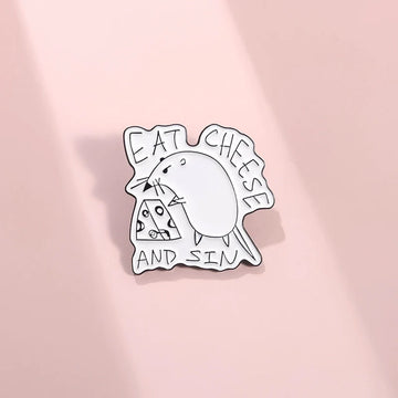 Cool Cartoon Metal Pin Badge by Topboring