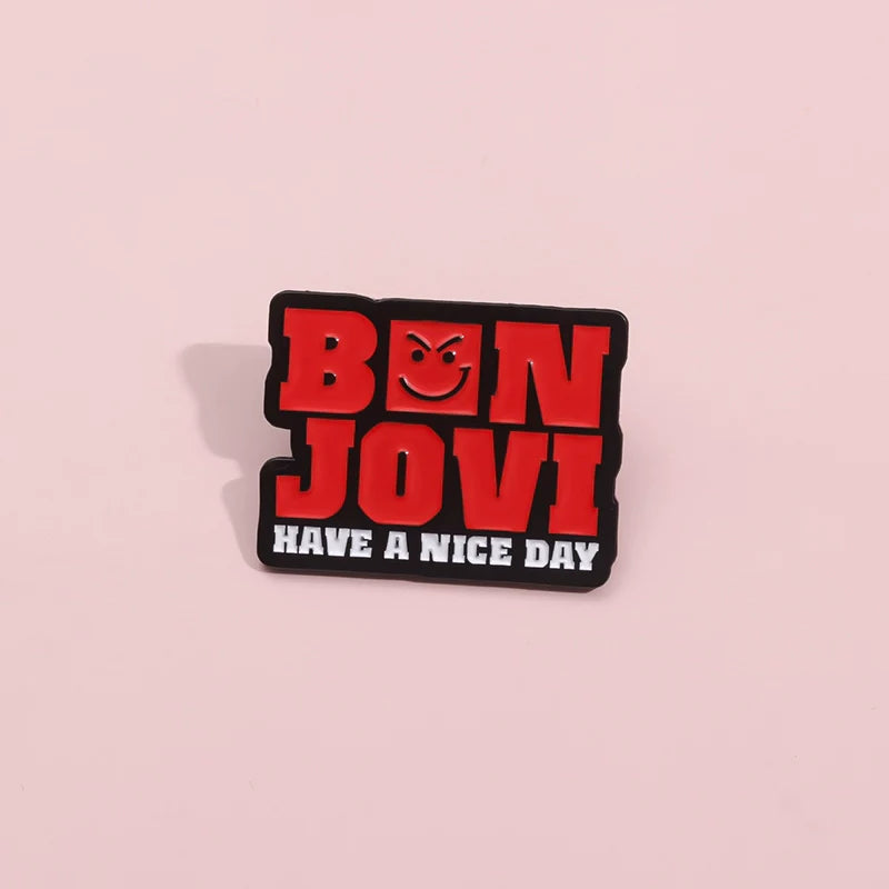 Mini Metal Pin Badge by Topboring