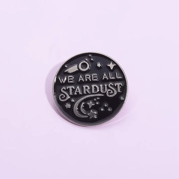 Bold Star Metal Pin Badge by Topboring