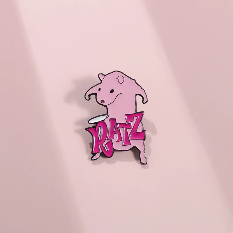 Cute Pink Cartoon Metal by Topboring