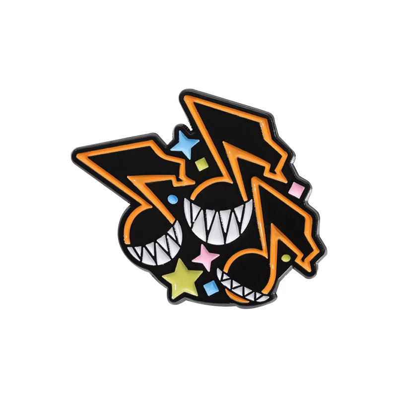 Cute Retro Anime Metal Pin Soft Enamel Pin Badge