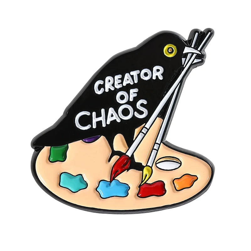 Cartoon Elegant Cartoon Metal Pin Enamel Pin Badge