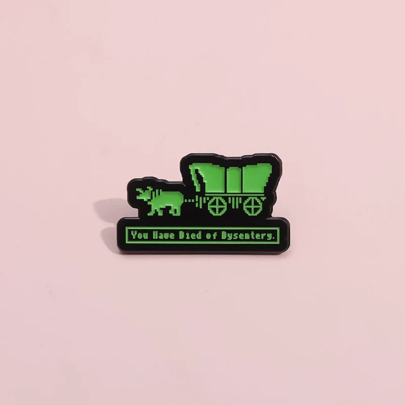Cute Cartoon Metal Pin Badge by Topboring
