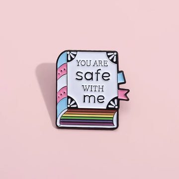Bold Metal Pin Badge by Topboring