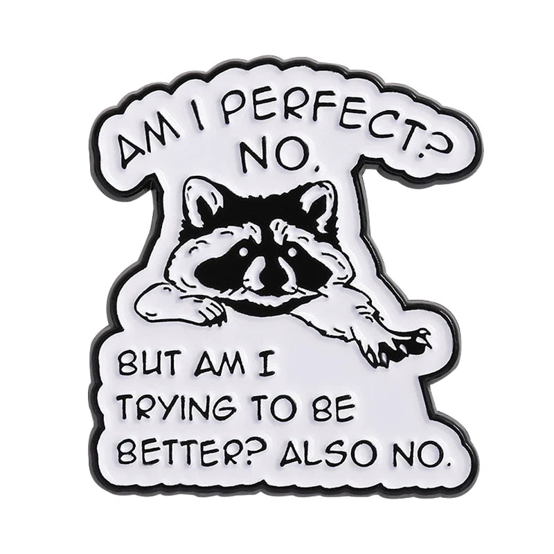 Cute Cartoon Bear Metal Pin Badge by Topboring